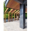 Пергола в частном доме из клееного соснового бруса и лиственницы. г. Сочи рис.6