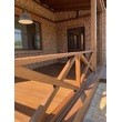 Терраса частного дома. Сосновый клееный брус, лиственница. г. Краснодар рис.4