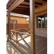 Терраса частного дома. Сосновый клееный брус, лиственница. г. Краснодар рис.5