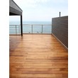 Палубный настил на эксплуатируемой кровле из термо клена. г. Сочи рис.1